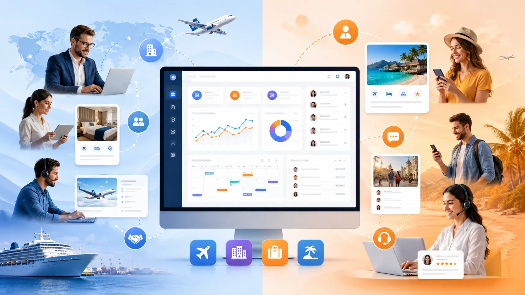 B2B vs B2C Travel CRM: Which One Does Your Travel Agency Need?