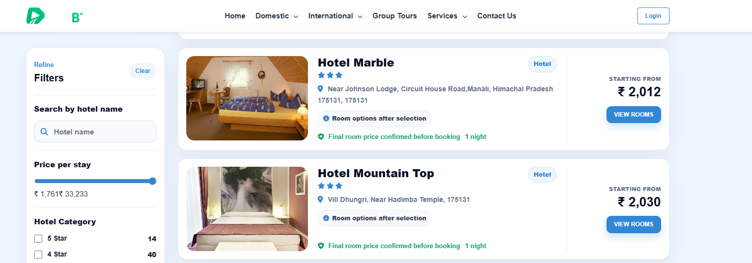 Hotel Mountain Top