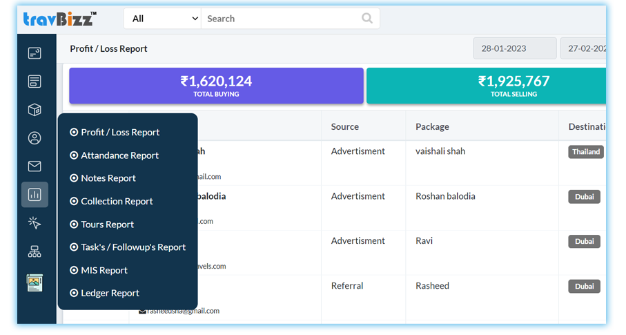 System Reports